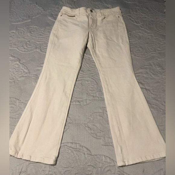 J. Jill Denim - J. Jill Cream Straight Leg Jeans Timeless Design modern slim boot cut